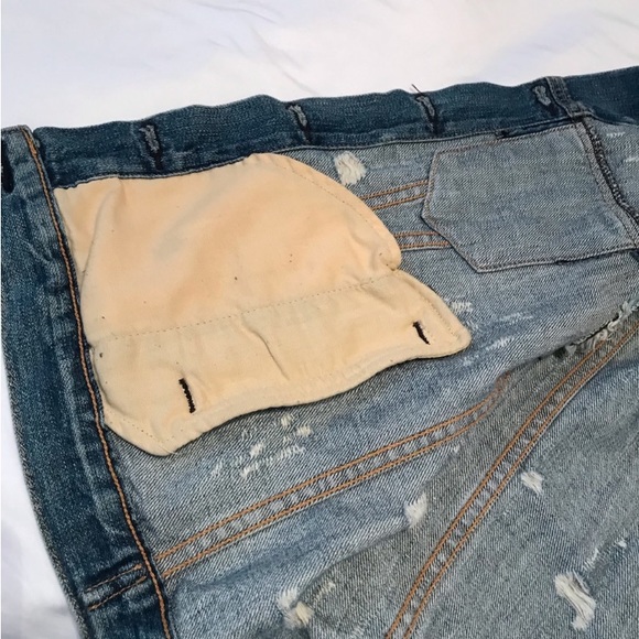 Rag and Bone Denim distressed Vest - Picture 6 of 8